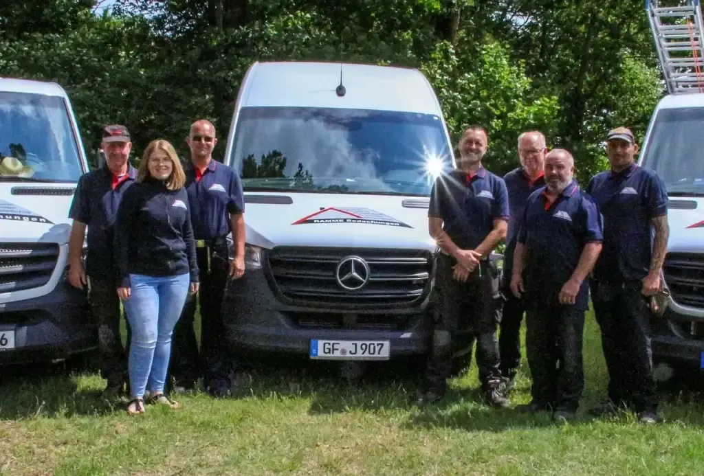 Das Team von RAMME Bedachungen in Meinersen